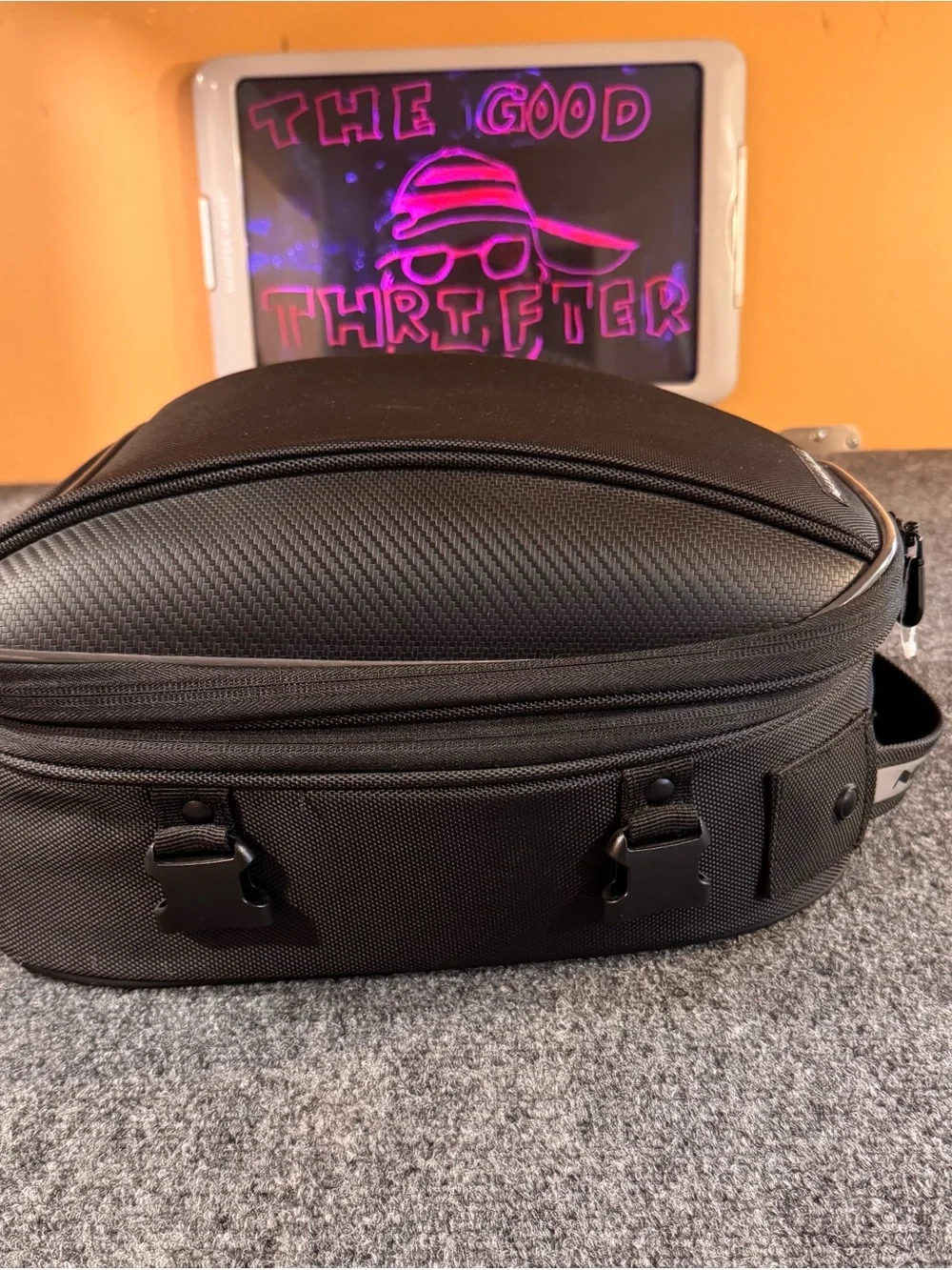 Black NELSON - RIGG CL-1060-S2 UltraMax motorcycle overnight bag.